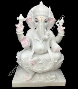 Marble Ganesha Idol for Home