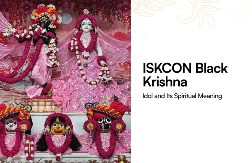 ISKCON Black Krishna Idol